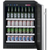 Image of Allavino 24" Wide FlexCount Stainless Steel Built-In Beverage Center VSBC24-SSLN