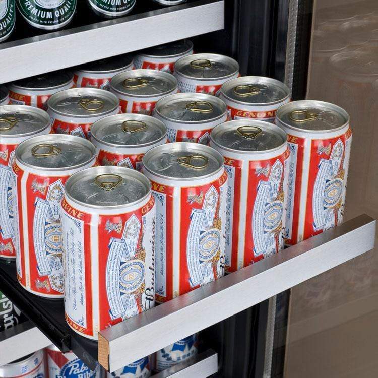 Allavino 30" Wide FlexCount Triple Zone Stainless Steel Built-In Beverage Center 3Z-VSWB15-3S20