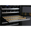 Image of Allavino 24" Wide FlexCount II Tru-Vino 56 Bottle Single Zone Wine Refrigerator VSWR56-1SR20