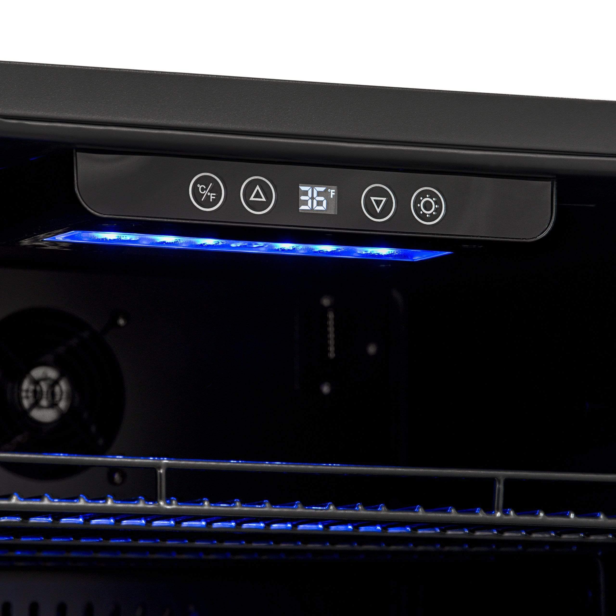 NewAir 24” Wide Built-in Stainless Steel 177 Cans Beverage Fridge ABR-1770