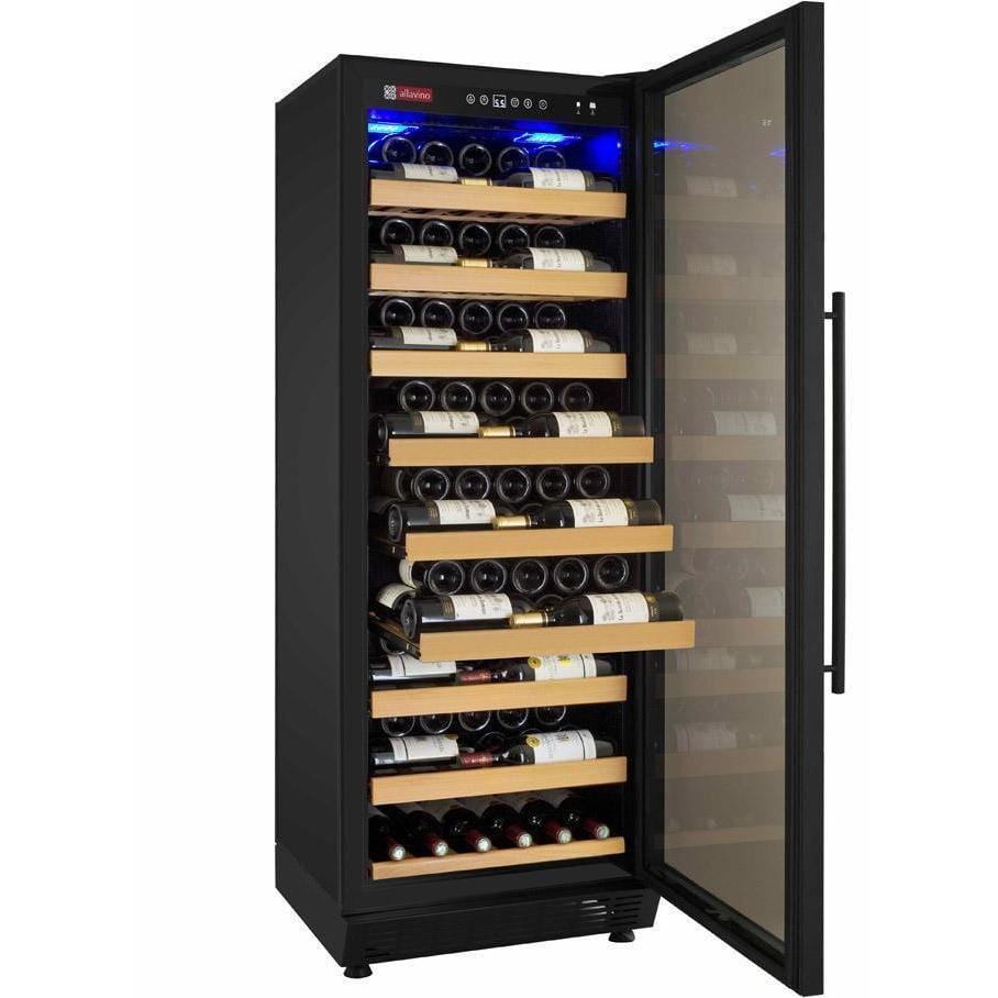 Allavino 24" Wide Vite II Tru-Vino 115 Bottle Single Zone Wine Refrigerator YHWR115-1BR20