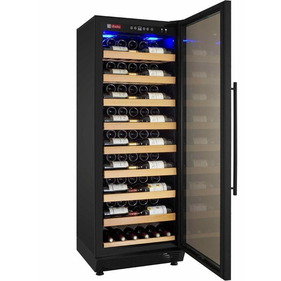 Allavino 24" Wide Vite II Tru-Vino 115 Bottle Single Zone Wine Refrigerator YHWR115-1BR20
