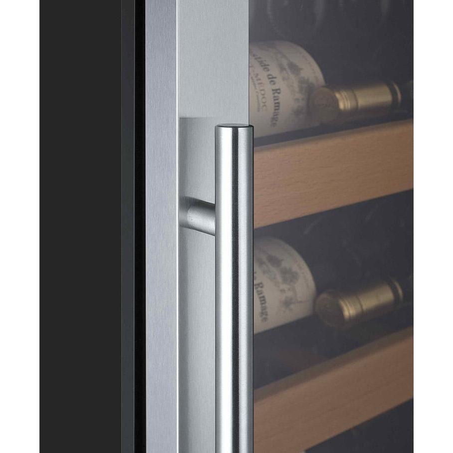 Allavino 24" Wide Vite II Tru-Vino 115 Bottle Single Zone Wine Refrigerator YHWR115-1SR20