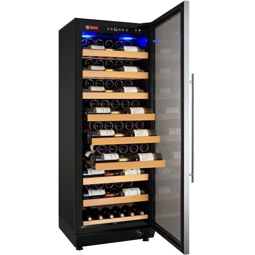 Allavino 24" Wide Vite II Tru-Vino 115 Bottle Single Zone Wine Refrigerator YHWR115-1SR20