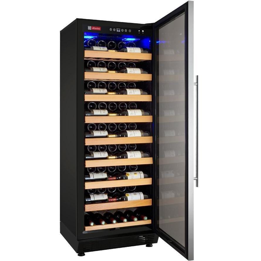 Allavino 24" Wide Vite II Tru-Vino 115 Bottle Single Zone Wine Refrigerator YHWR115-1SR20