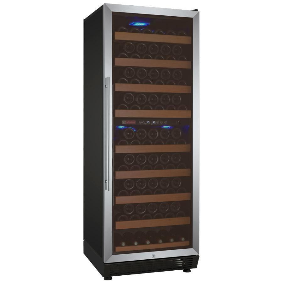 Allavino 24" Wide Vite II Tru-Vino 99 Bottle Dual Zone Wine Refrigerator YHWR99-2SR20