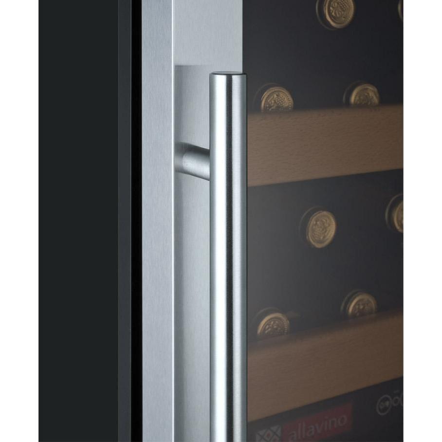 Allavino 24" Wide Vite II Tru-Vino 99 Bottle Dual Zone Wine Refrigerator YHWR99-2SR20