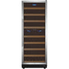 Image of Allavino 24" Wide Vite II Tru-Vino 99 Bottle Dual Zone Wine Refrigerator YHWR99-2SR20