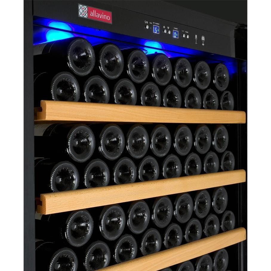 Allavino 32" Wide Vite II Tru-Vino 305 Bottle Single Zone Wine Refrigerator YHWR305-1BR20
