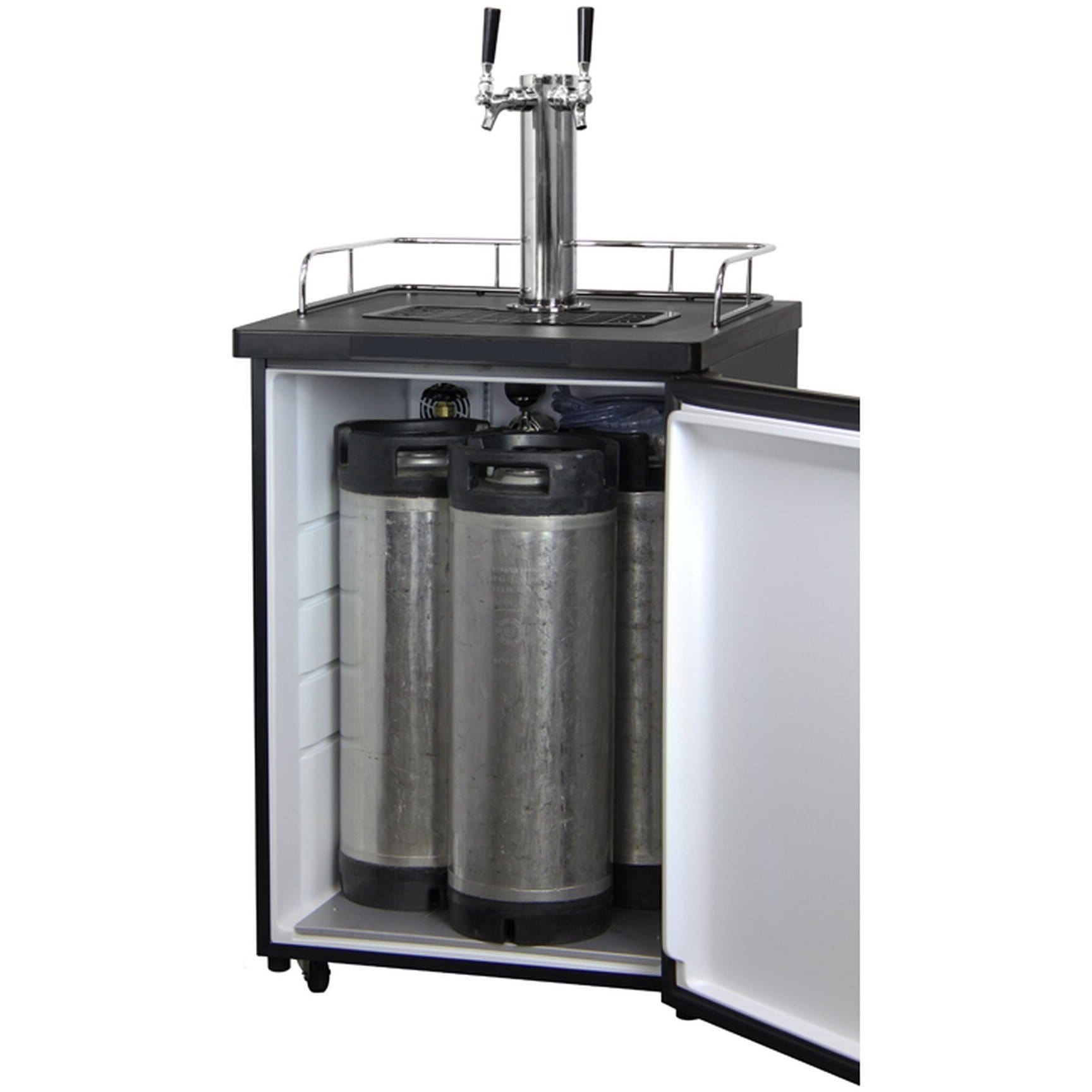 Kegco 24" Wide Kombucha Dual Tap Kegerator KOM20B-2