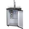 Image of Kegco 24" Wide Homebrew Stainless Steel Single Tap Kegerator HBK309S-1K