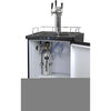 Image of Kegco 24" Wide Kombucha Stainless Steel Triple Tap Digital Kegerator KOM30X-3