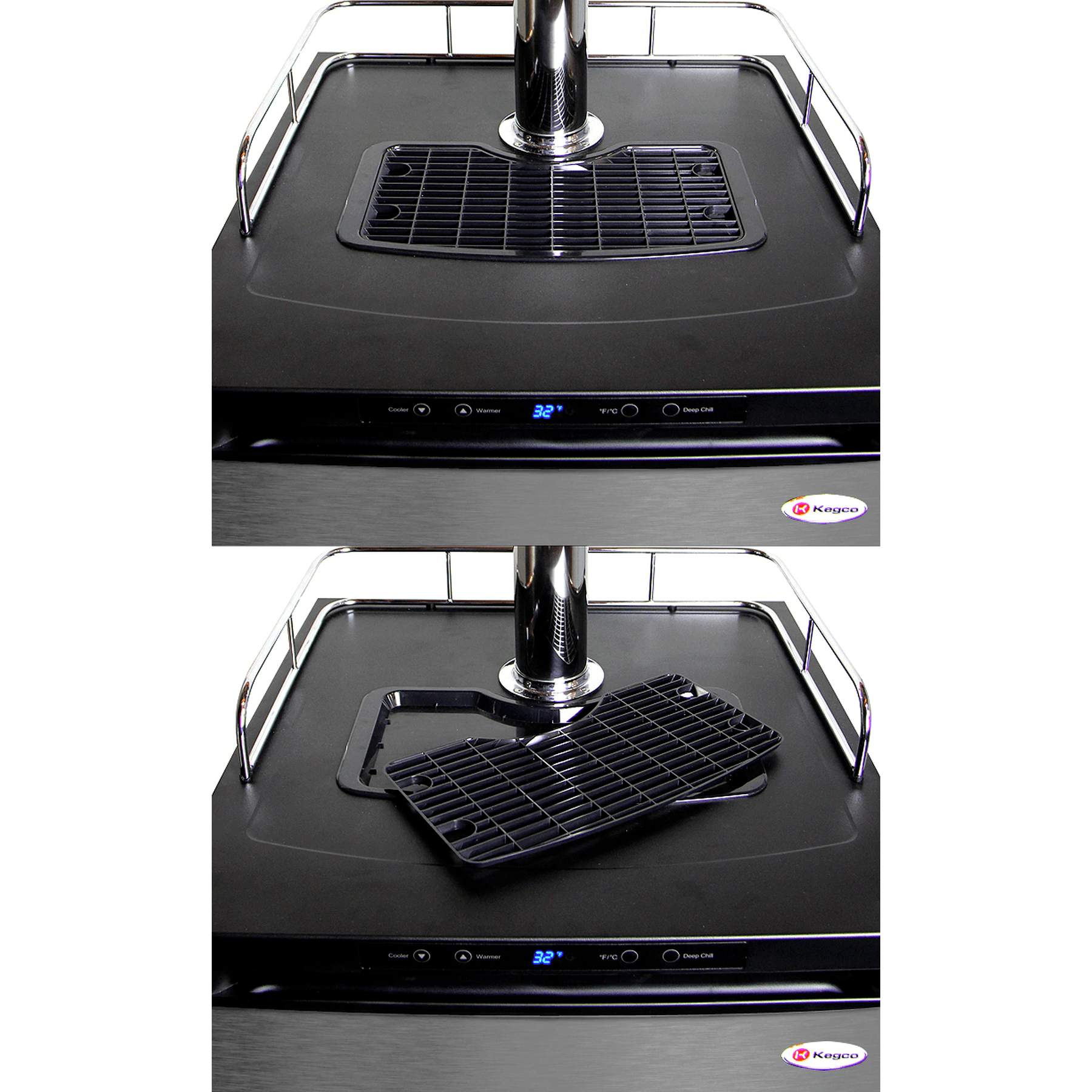 Kegco 24" Wide Homebrew Triple Tap Commercial Kegerator HBK1XB-3K