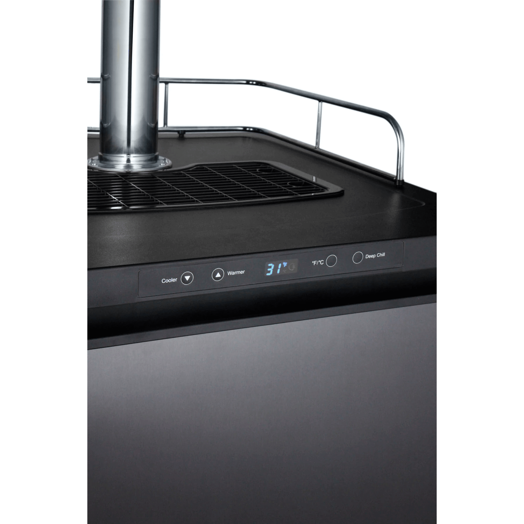 Kegco 24" Wide Homebrew Stainless Steel Triple Tap Kegerator HBK309X-3K