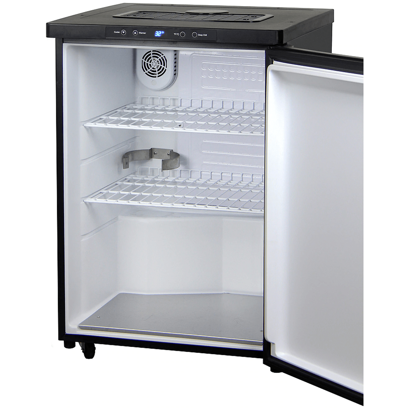 Kegco 24" Wide Homebrew Stainless Steel Triple Tap Kegerator HBK309S-3