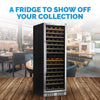 Image of NewAir 27” Wide Built-in 160 Bottle Dual Zone Wine Refrigerator AWR-1600DB