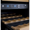 Image of Allavino 15" Wide FlexCount II Tru-Vino 30 Bottle Dual Zone Wine Refrigerator VSWR30-2BR20