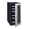 Image of Allavino FlexCount 30 Bottle Dual Zone Wine Refrigerator VSWR30-2SSRN