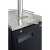 Image of Kegco 24" Wide Homebrew Single Tap Commercial Kegerator HBK1XB-1K