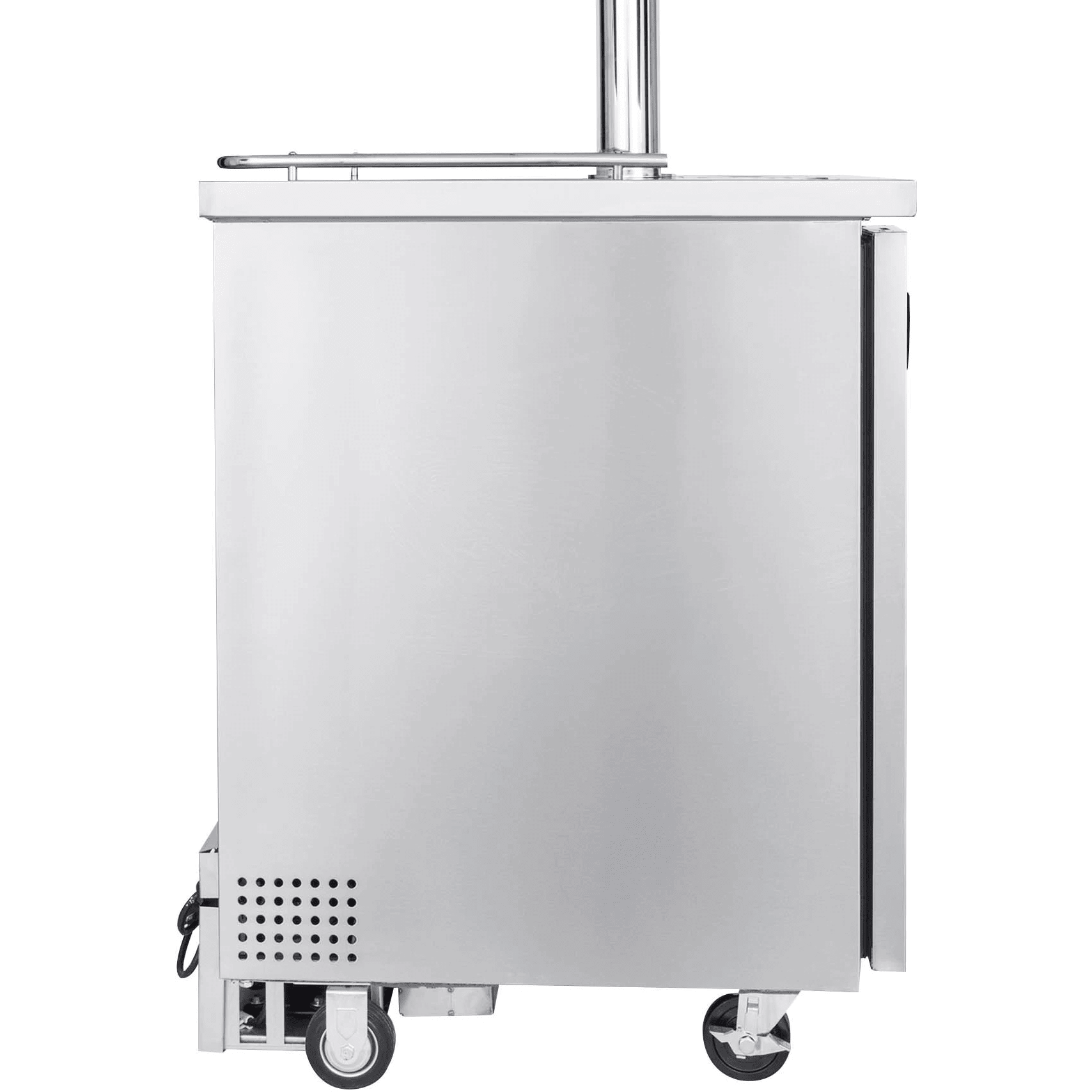 Kegco 24" Wide Cold Brew Coffee Stainless Steel Dual Tap Commercial Kegerator ICXCK-1S-2
