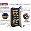 Image of Allavino 24" Wide Vite II Tru-Vino 115 Bottle Single Zone Wine Refrigerator YHWR115-1SR20