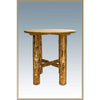 Image of Montana Woodworks Glacier Country Log Bistro Table MWGCBT