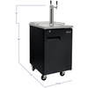 Image of Kegco 24" Wide Homebrew Dual Tap Commercial Kegerator HBK1XB-2K