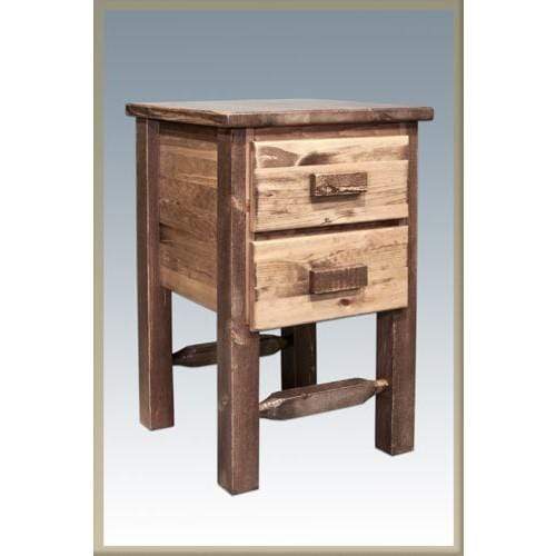 Montana Woodworks Homestead 2 Drawers Nightstand MWHCN2DNSL