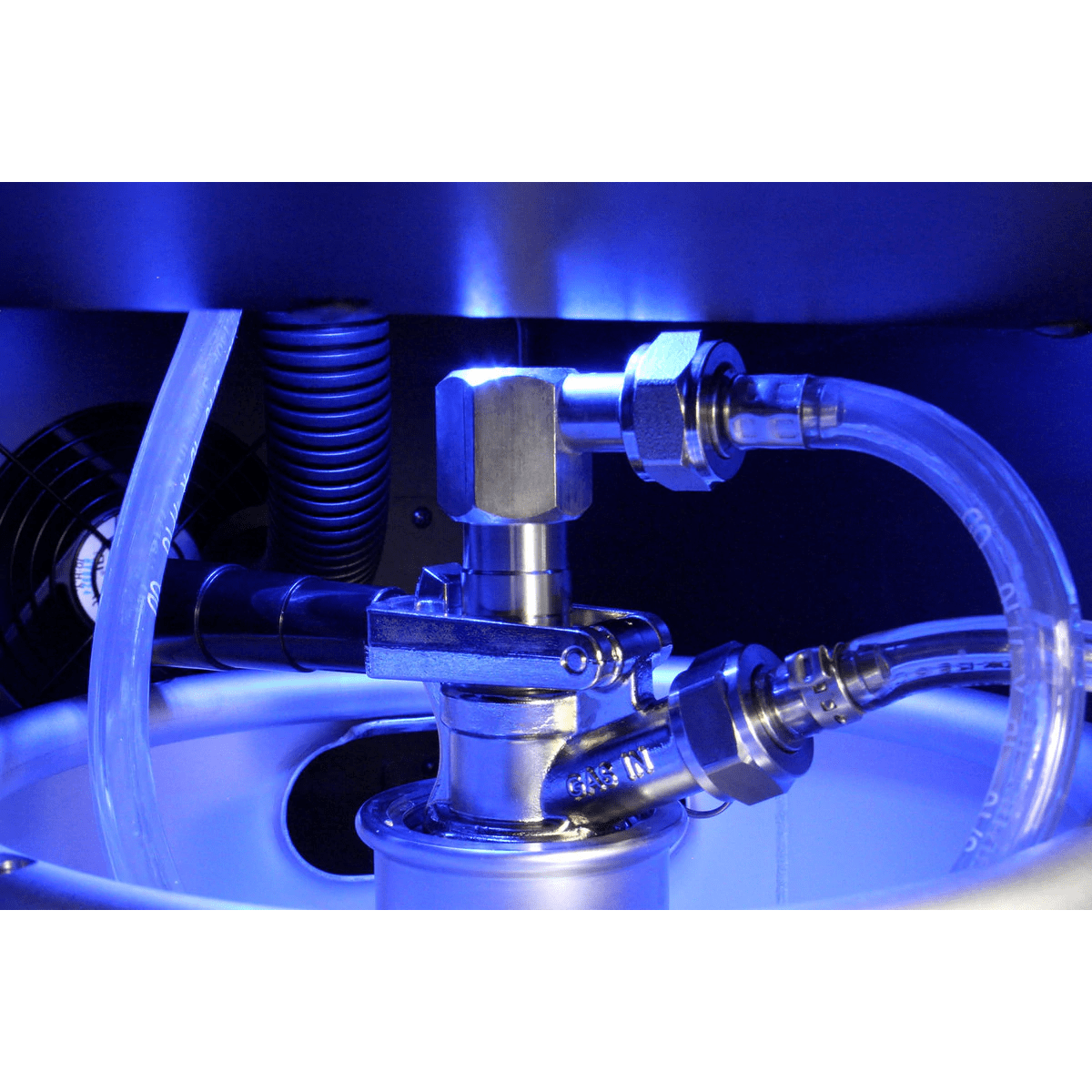 Kegco 15" Wide Stainless Steel Door Single Tap Built-In Kegerator VSK-15SR20