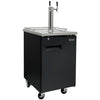 Image of Kegco 24" Wide Homebrew Dual Tap Commercial Kegerator HBK1XB-2