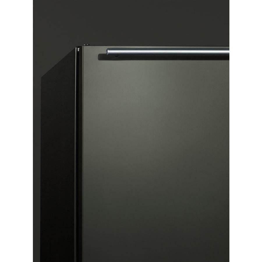 Summit Appliance Black 24" Wide Built-In Refrigerator AL54KSHH