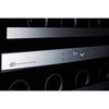 Image of Summit Appliance Black 24" Wide Built-In Wine Cellar CL24WC2