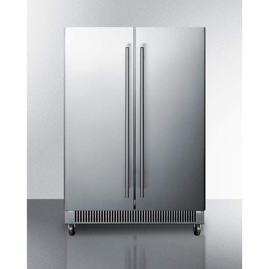 Summit Appliance Black 24" Wide Built-In Wine/Beverage Center CL64FDSS