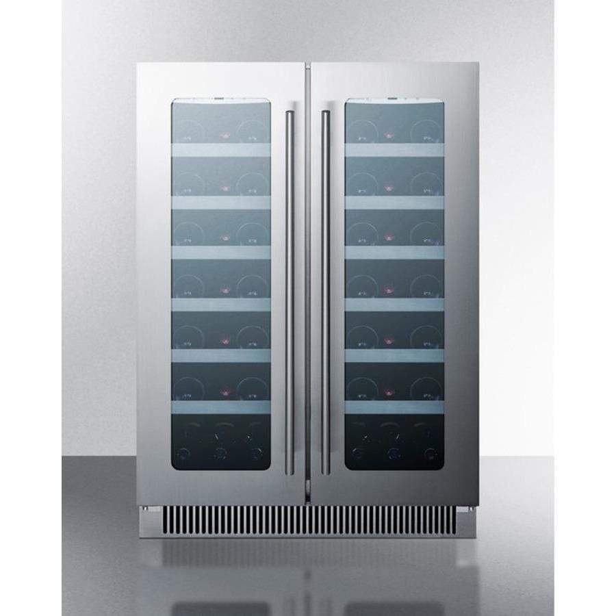 Summit Appliance Black 24" Wide Built-In Wine Cellar CLFD24WC