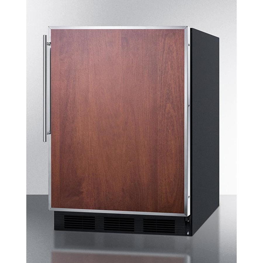 Summit Appliance 24" Wide Built-In Refrigerator-Freezer CT663BKBIFRADA