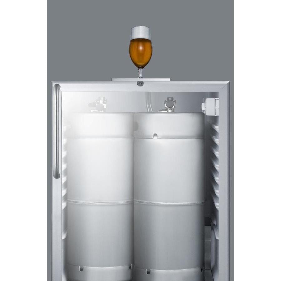 Summit Appliance 24" Wide Built-In Beer Dispenser SBC56GBINKCSSADA