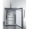 Image of Summit Appliance 24" Wide Built-In Kegerator SBC635MBI7SSTB