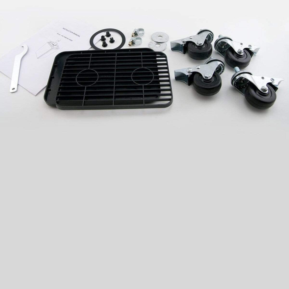 Kegco 20" Wide Stainless Steel Door Built-In Dual Tap Kegerator K199SS-2P