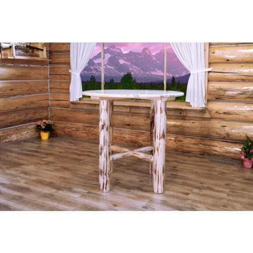 Montana Woodworks Log Bistro Table MWBT