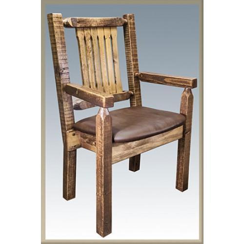 Montana Woodworks Homestead Captains Chair MWHCCASCNSL