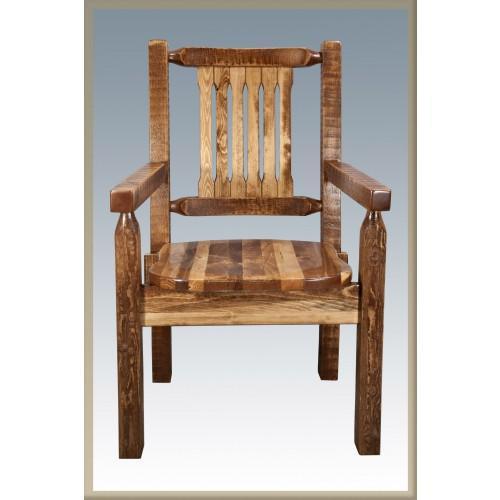 Montana Woodworks Homestead Captains Chair MWHCCASCNSL