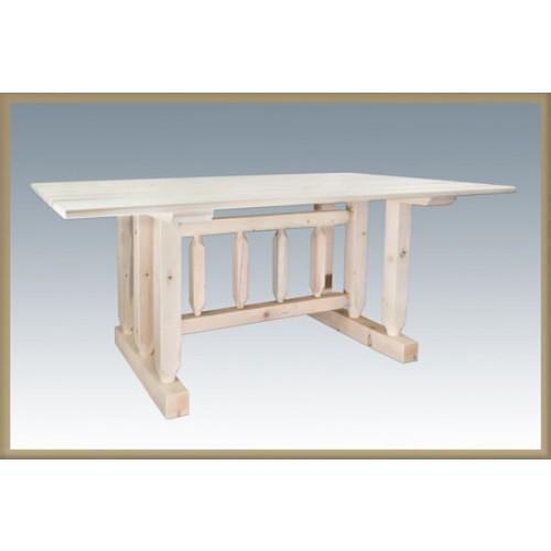 Montana Woodworks Homestead Trestle Dining Table MWHCDT