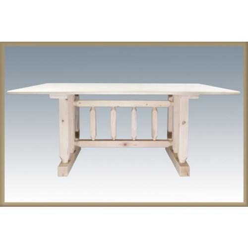Montana Woodworks Homestead Trestle Dining Table MWHCDT