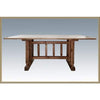 Image of Montana Woodworks Homestead Trestle Dining Table MWHCDTSL