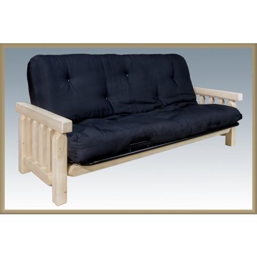 Montana Woodworks Homestead Futon Frame with Mattress MWHCFMR