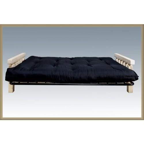 Montana Woodworks Homestead Futon Frame with Mattress MWHCFMR