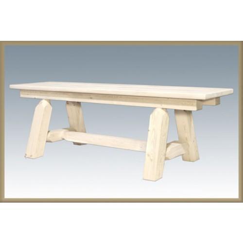 Montana Woodworks Homestead 6 Foot Plank Style Bench MWHCPSB6
