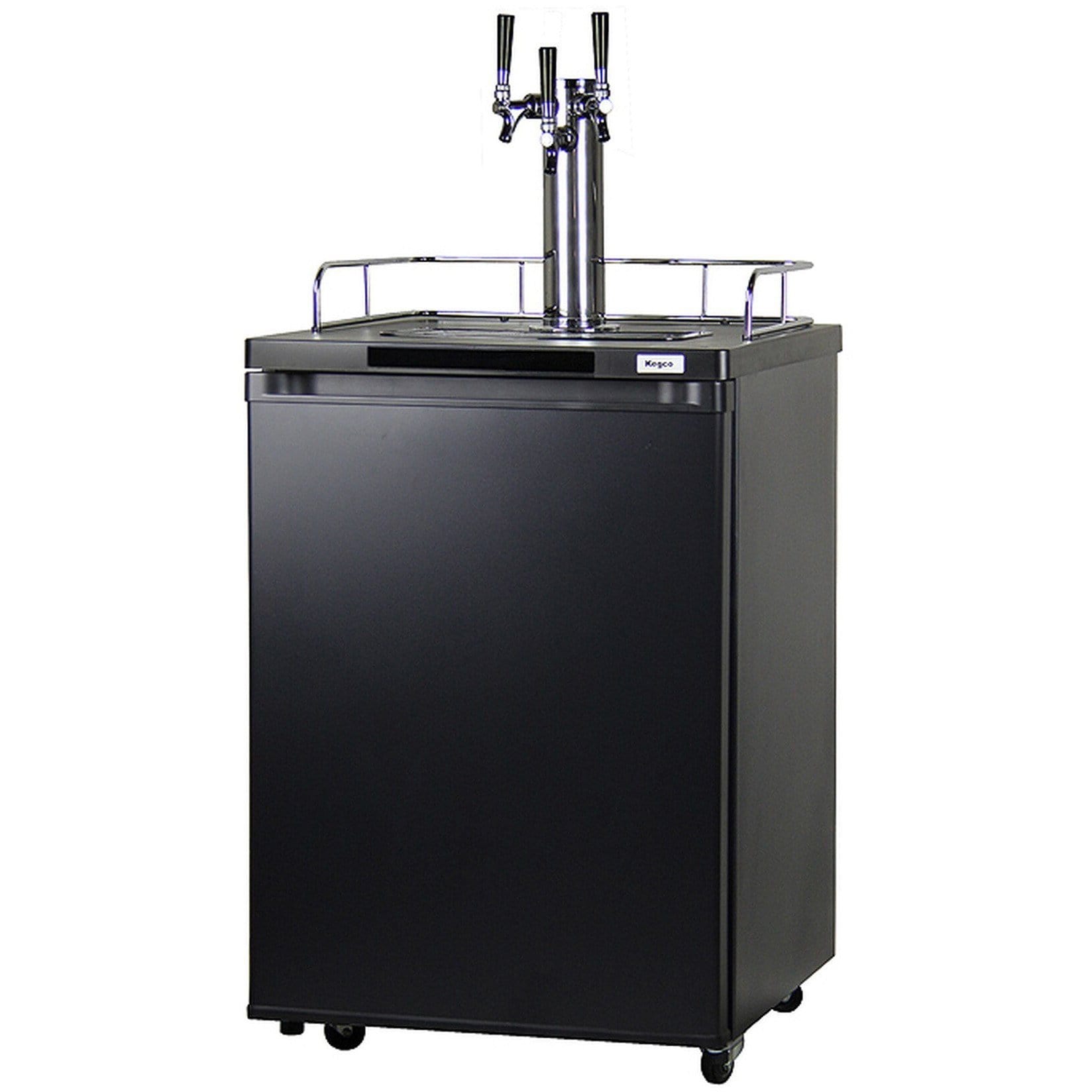 Kegco 24" Wide Homebrew Triple Tap Kegerator HBK209B-3