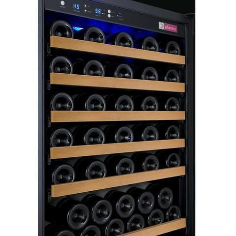 Allavino 24" Wide FlexCount II Tru-Vino 56 Bottle Single Zone Wine Refrigerator VSWR56-1BR20