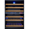 Image of Allavino FlexCount 56 Bottle Dual Zone Wine Refrigerator VSWR56-2BWLN